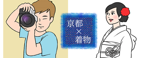 京都と着物